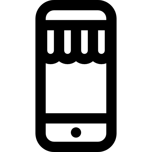 Smartphone cellphone touch screen mobile phone icon