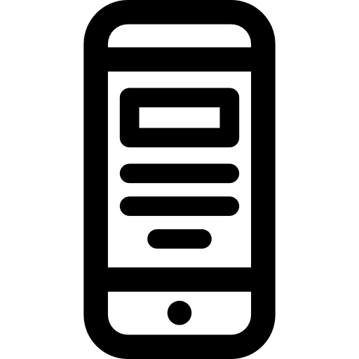 Smartphone mobile phone cellphone smartphone icon