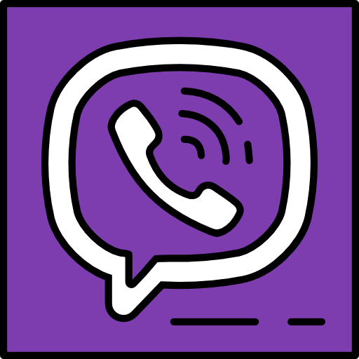 Viber logotype logos logo icon