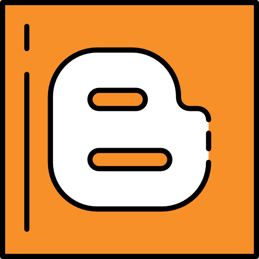 Blogger logotype logos blogger icon