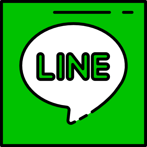 Line logo communication logos icon