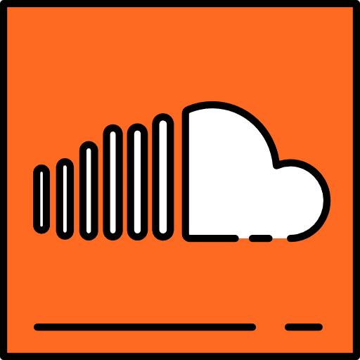 Soundcloud social network logotype logo icon