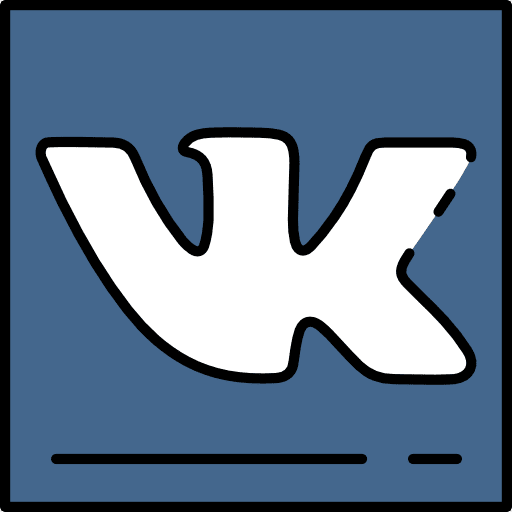 Vk social network logo logos icon