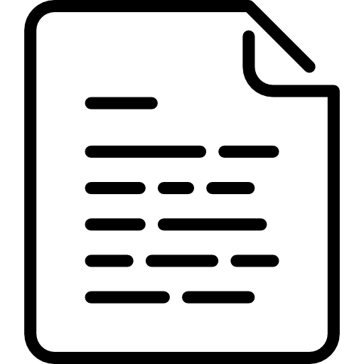 Files formats files and folders archive icon