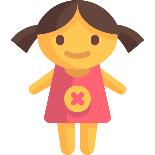 Doll toy toys girl icon