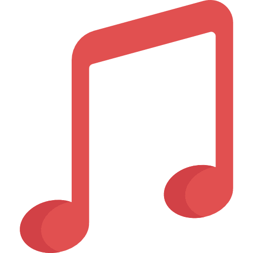 Musical note music player music and multimedia musical note icon