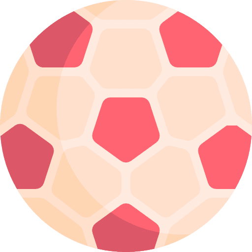 Soccer ball football sports game icon