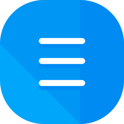 Menu button open menu multimedia icon