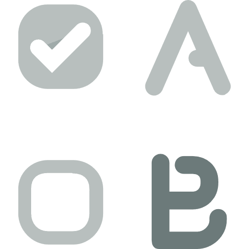 Checked box done check box tick box icon