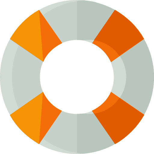 Lifesaver ui floating security icon