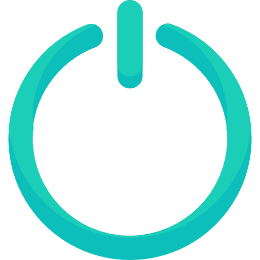 Power button energy power button ui icon