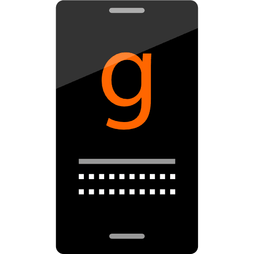 Smartphone coding mobile phone smartphone icon