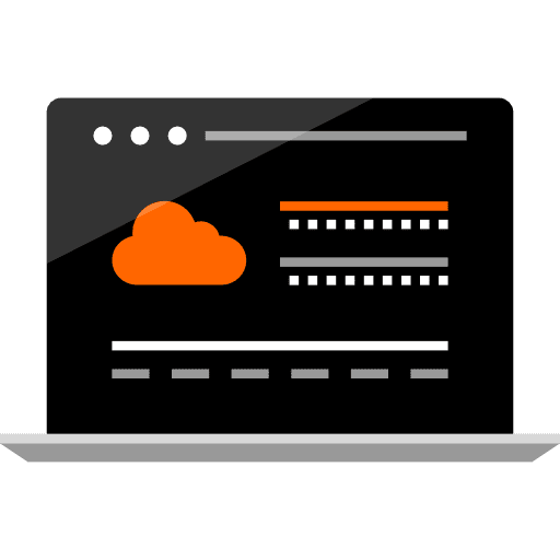 Laptop technology electronic electronics icon