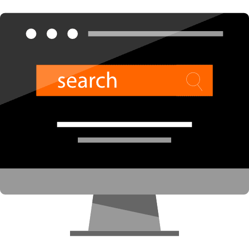 Monitor screen technology computer icon