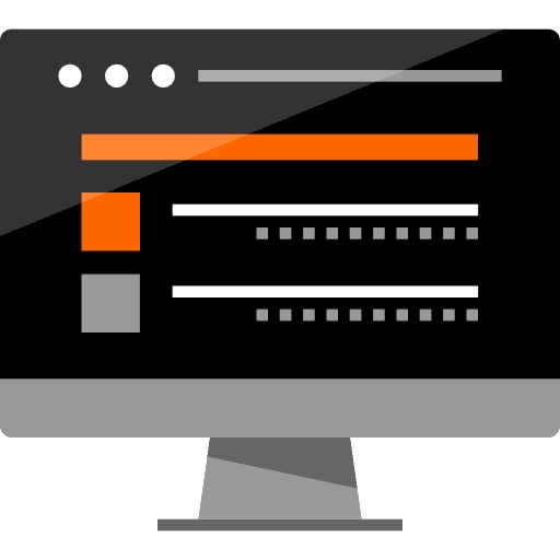 Monitor technology television monitor icon