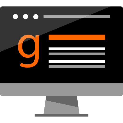 Monitor television monitor technology icon