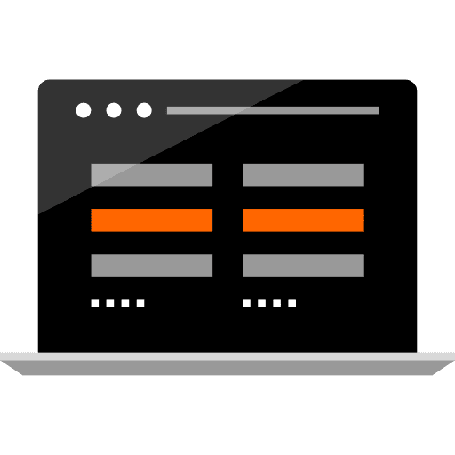 Laptop electronic technology electronics icon