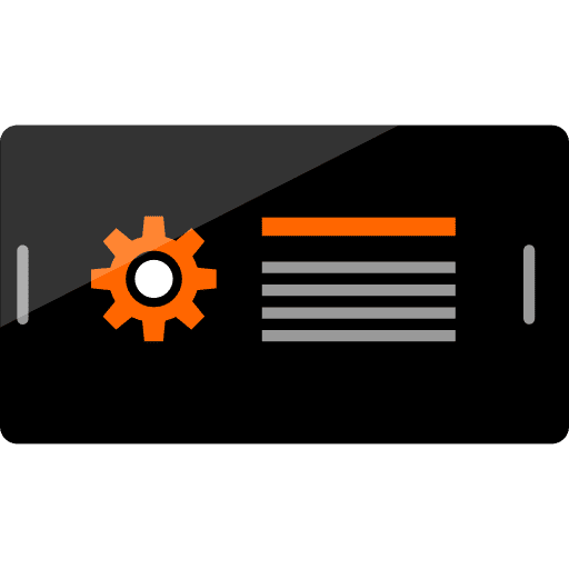 Smartphone technology touch screen smartphone icon