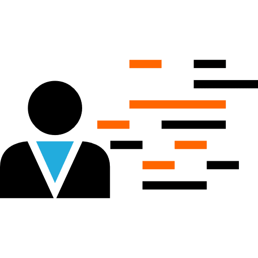 User programming language social avatar icon