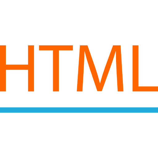 Html html web page interface icon