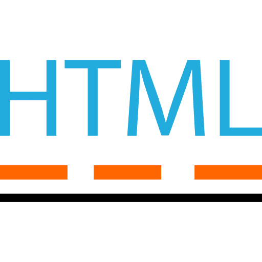 Html seo and web multimedia interface icon