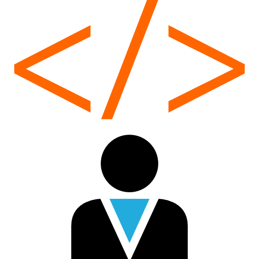 User coding profile people icon