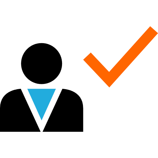 User people credibility social icon