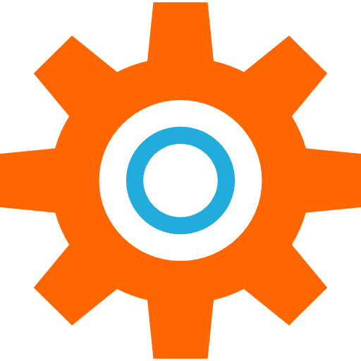 Settings configuration tools and utensils cogwheel icon