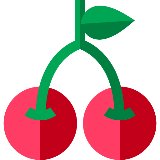 Cherry vegetarian food food and restaurant icon