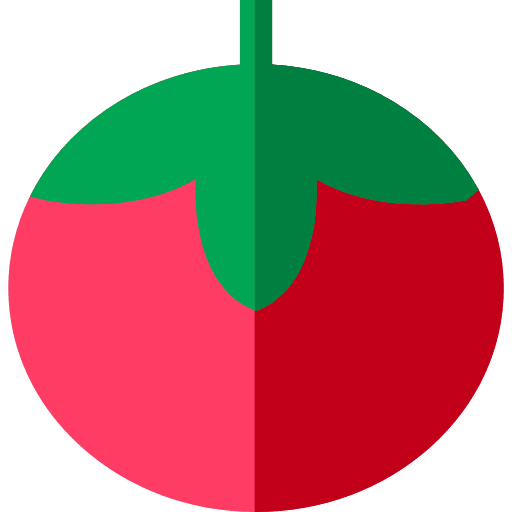 Tomato fruit diet food and restaurant icon