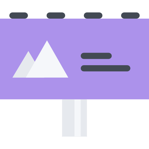 Billboard billboard logo advertising icon