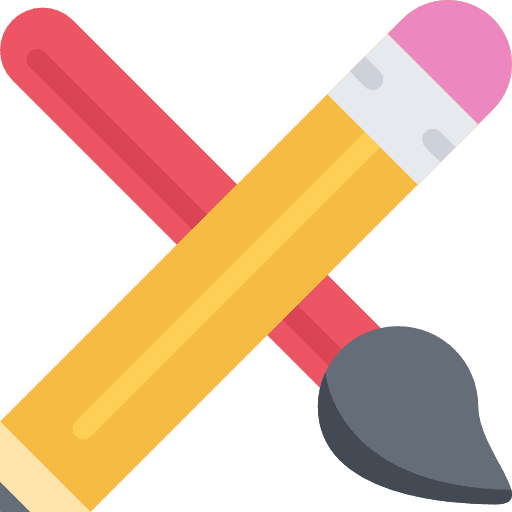 Edit tools artist art painter icon
