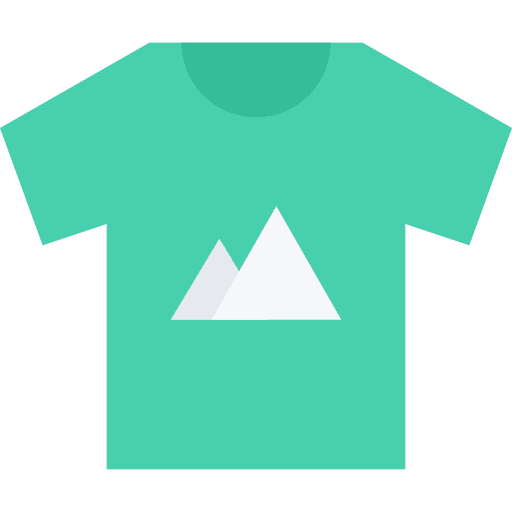 Shirt brand masculine male icon