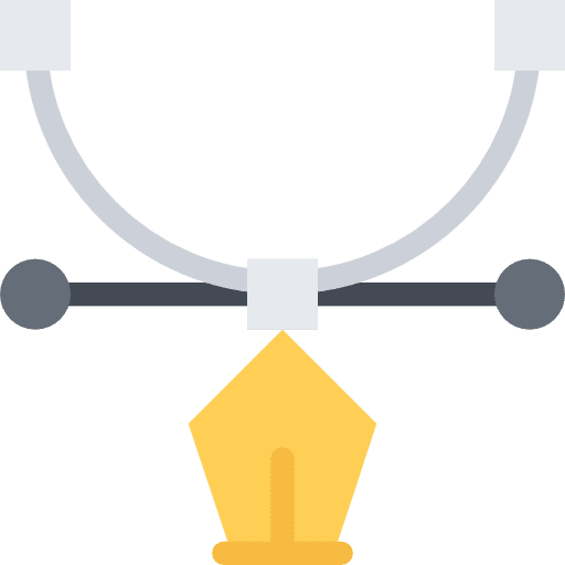 Vector graphic design interface vector icon