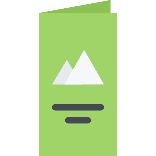 Flyer parties print products flyer icon