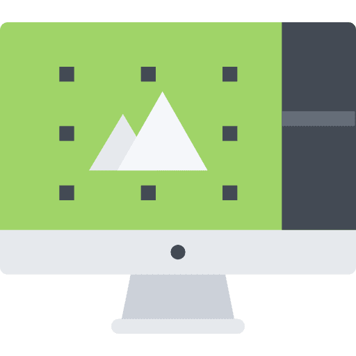 Graphic design computer interface graphic tool icon