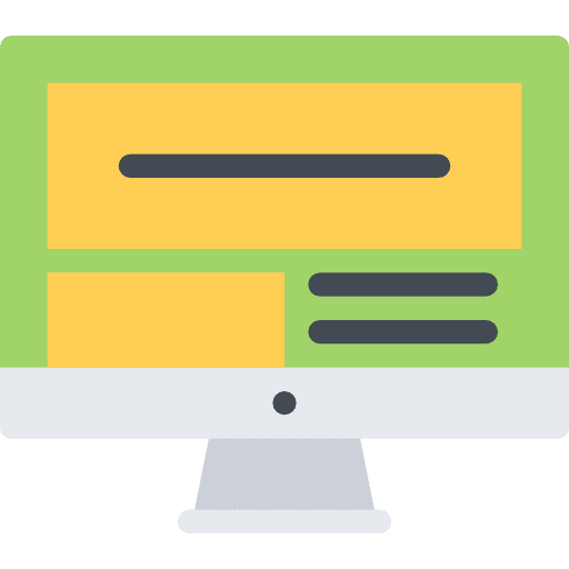 Monitor computer monitor technology icon