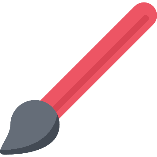 Paint brush painting artist edit tools icon