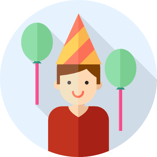 Boy young birthday boy icon