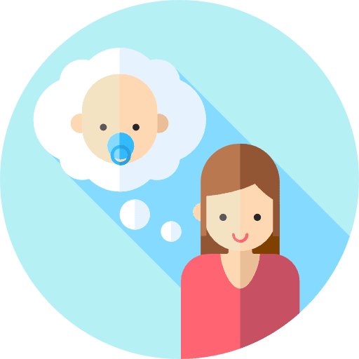 Motherhood motherhood baby woman icon