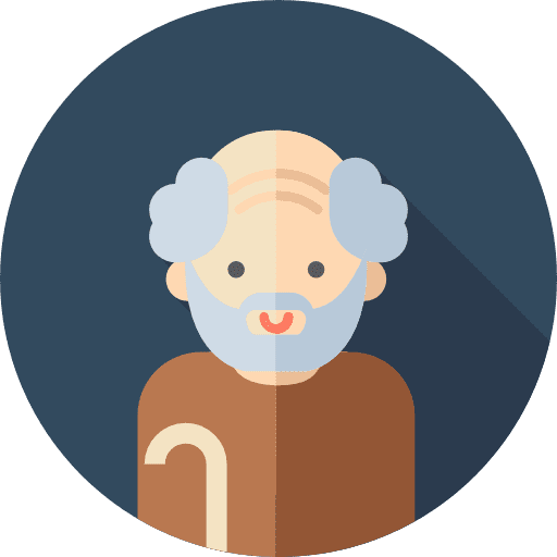 Grandfather people user grandfather icon
