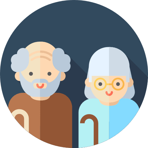 Grandparents grandparents couple people icon
