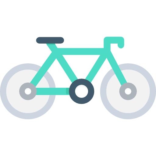 Bicycle exercise bicycle sport icon