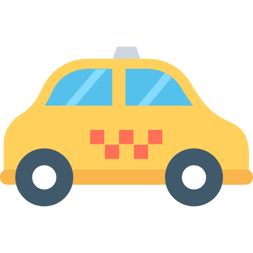 Taxi taxi car cab icon