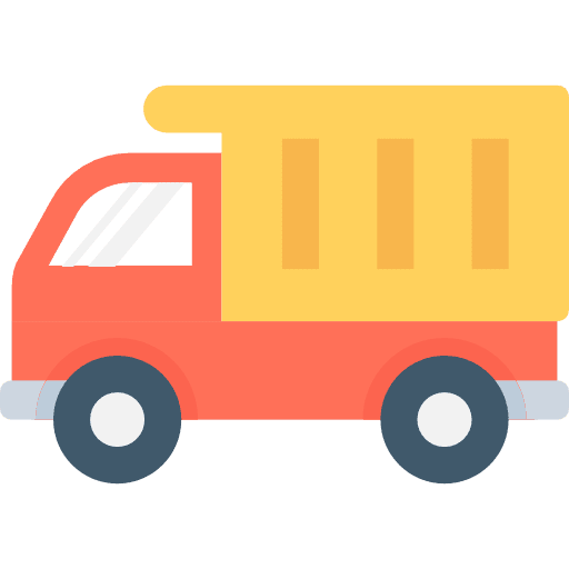 Dumper transportation dumper construction icon
