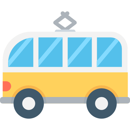 Van automobile van car icon