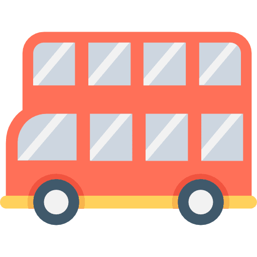 Double decker bus double decker bus transport transportation icon