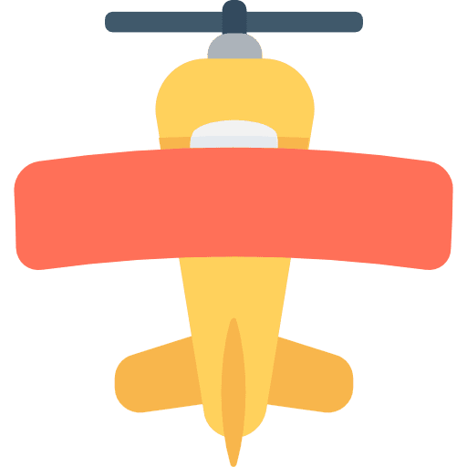 Aeroplane airplane transport transportation icon