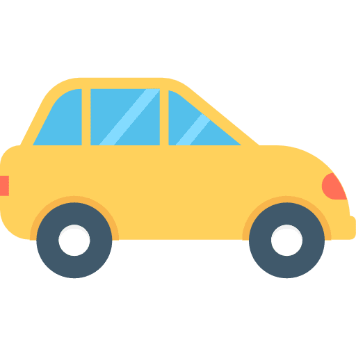 Car transportation automobile car icon