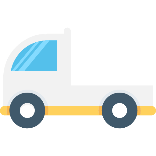 Pickup truck pickup pickup truck transport icon